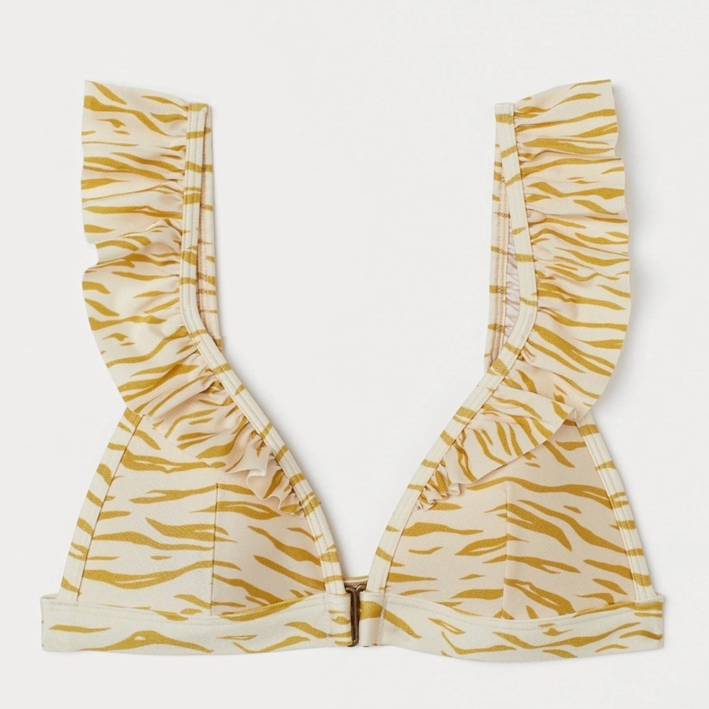 Isabel Marant pour H&M Yellow Ruffle Bikini
